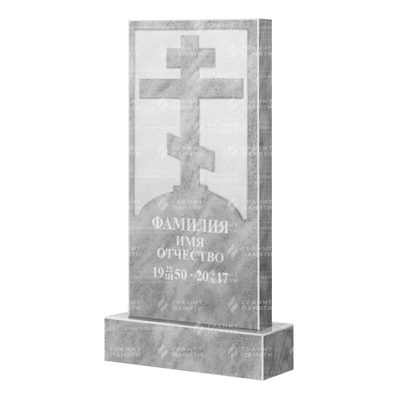 Памятники из мрамора в&nbsp;Ростове-на-Дону | Мраморный памятник ФМ-125