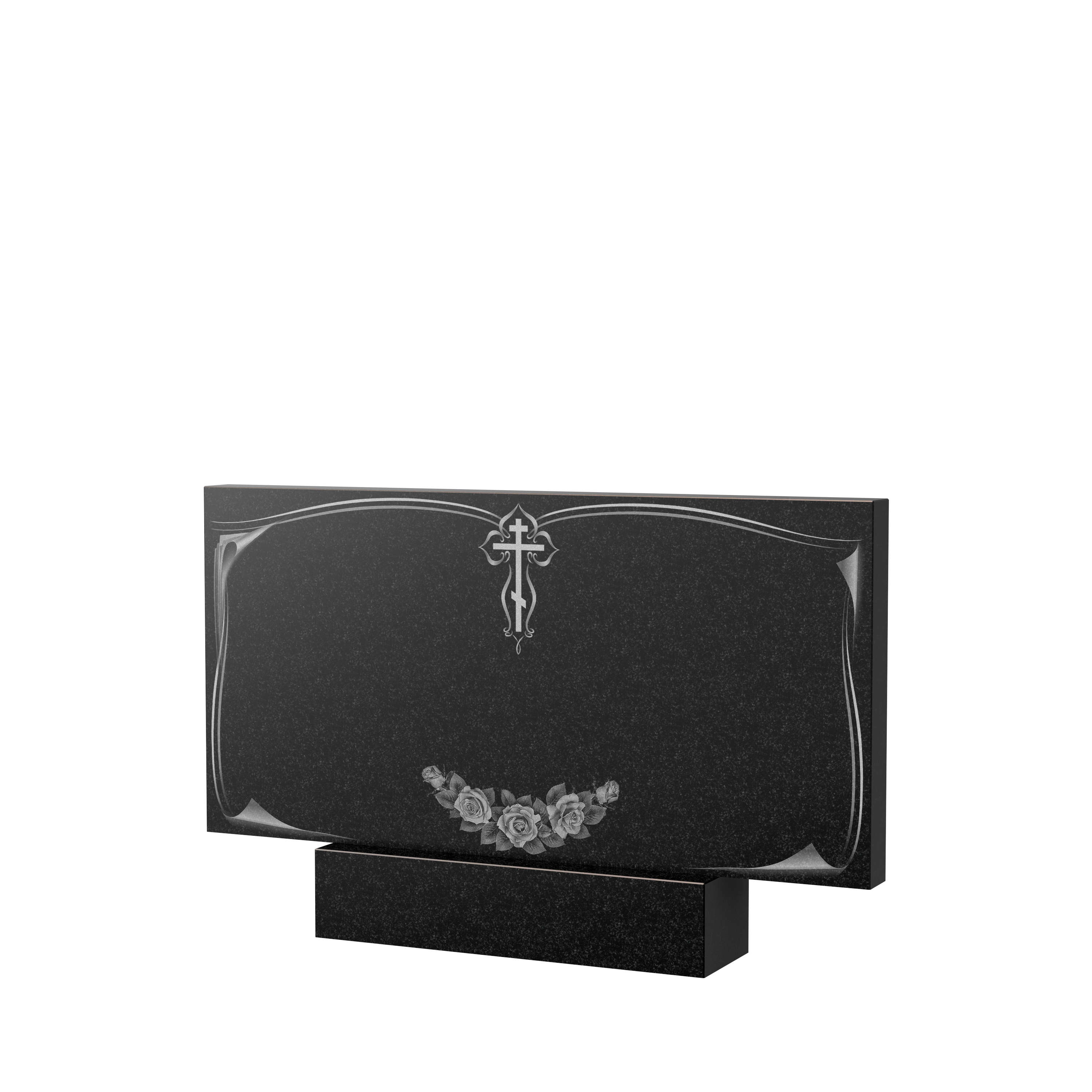 Художественное оформление памятника в&nbsp;Ростове-на-Дону | Художественное оформление на гранитную стелу, рисунок ГХО-001