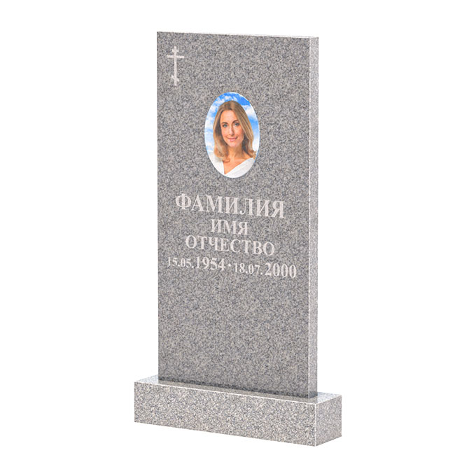 Памятники из цветного гранита в&nbsp;Ростове-на-Дону | Памятник из Сибирского гранита прямой