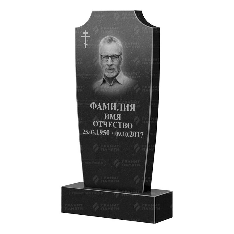 Памятники из гранита вертикальные в&nbsp;Ростове-на-Дону | Гранитный памятник ФГ-010