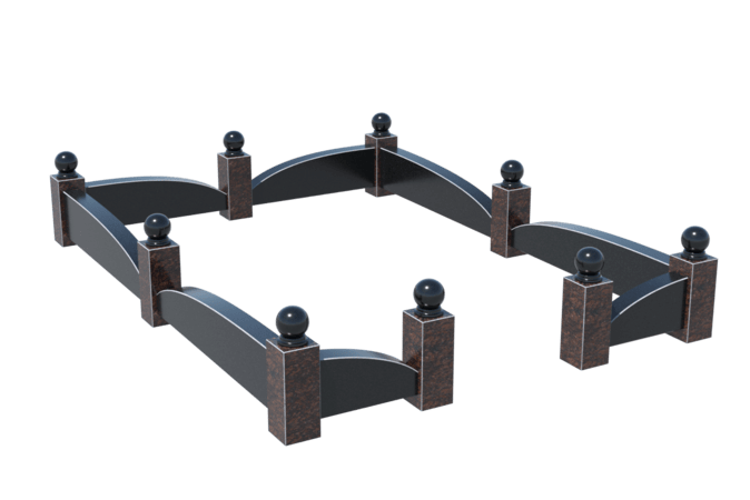 Цоколи на могилу в&nbsp;Ростове-на-Дону | Цоколь на могилу №0044