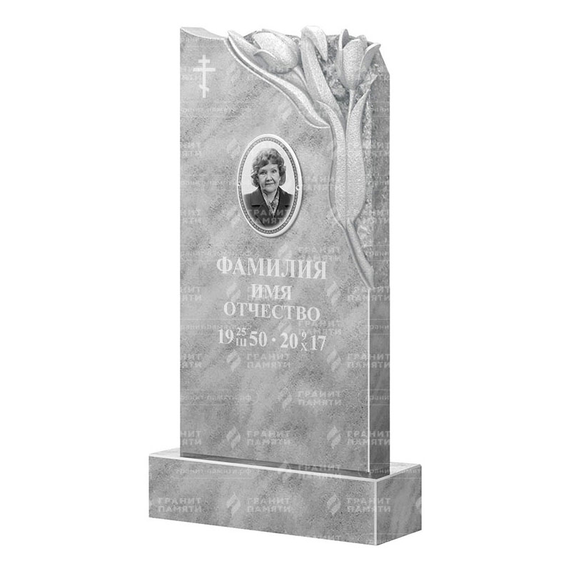 Памятники из мрамора в&nbsp;Ростове-на-Дону | Мраморный памятник ФМ-113