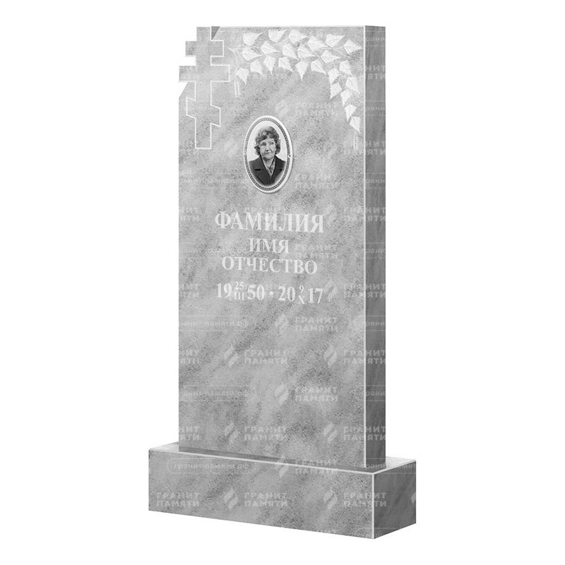 Памятники из мрамора в&nbsp;Ростове-на-Дону | Мраморный памятник ФМ-202