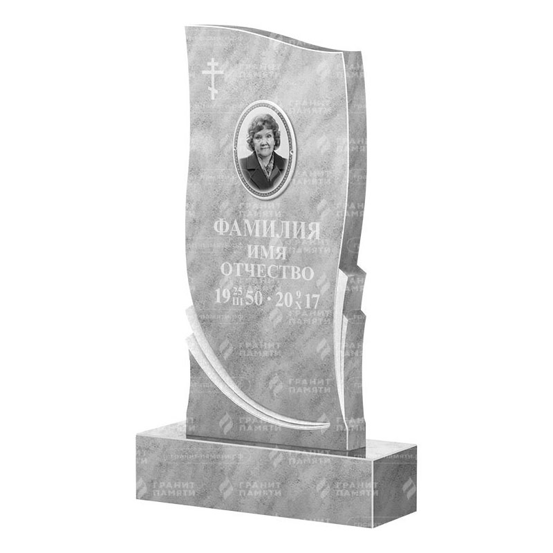 Памятники из мрамора в&nbsp;Ростове-на-Дону | Мраморный памятник ФМ-044