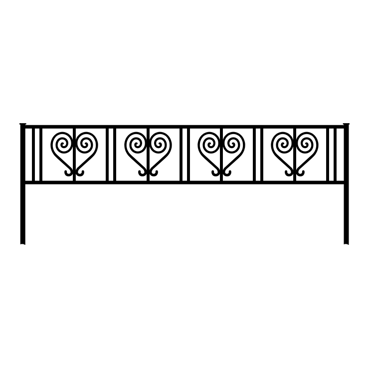 Кованые изделия в&nbsp;Ростове-на-Дону | Кованая оградка ОГ.005