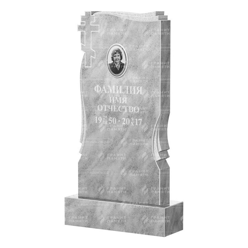 Памятники из мрамора в&nbsp;Ростове-на-Дону | Мраморный памятник ФМ-185