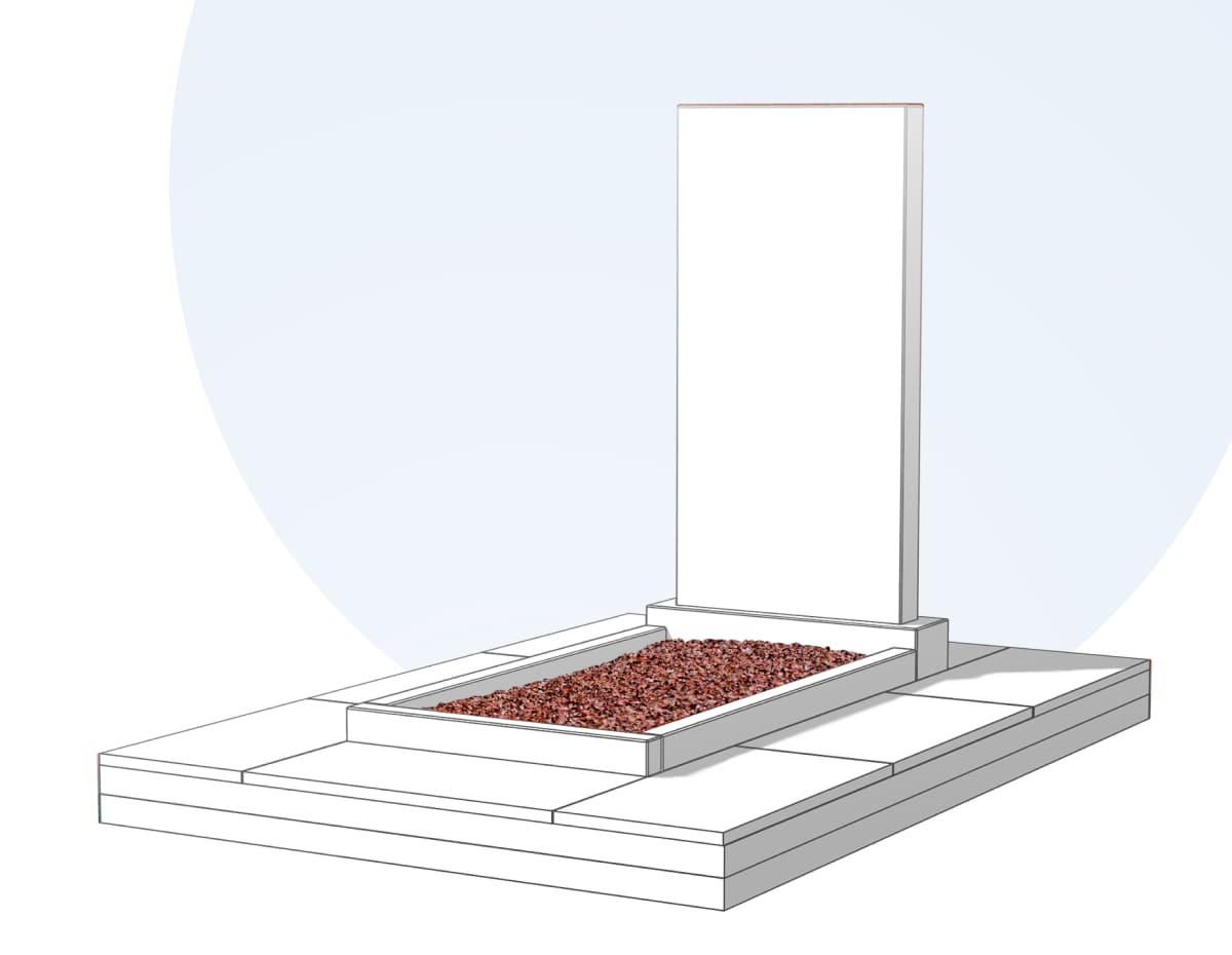 Засыпка цветника камушками в Ростове-на-Дону