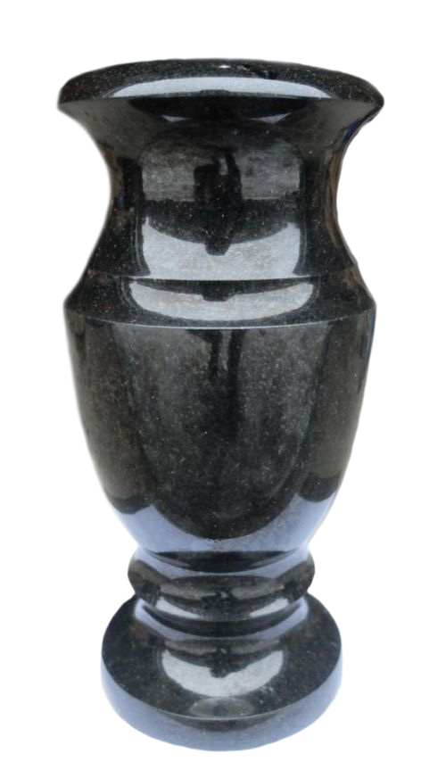 Вазы из камня в&nbsp;Ростове-на-Дону | Ваза гранитная «Габбро 30»