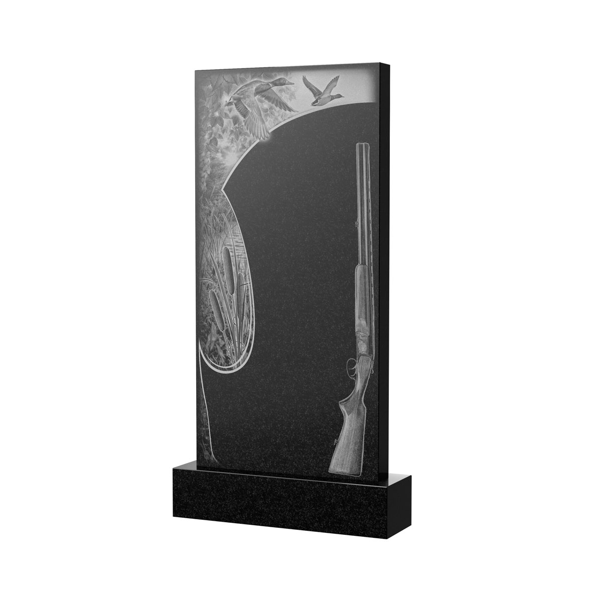 Художественное оформление памятника в&nbsp;Ростове-на-Дону | Художественное оформление на гранитную стелу, рисунок ВХО-052