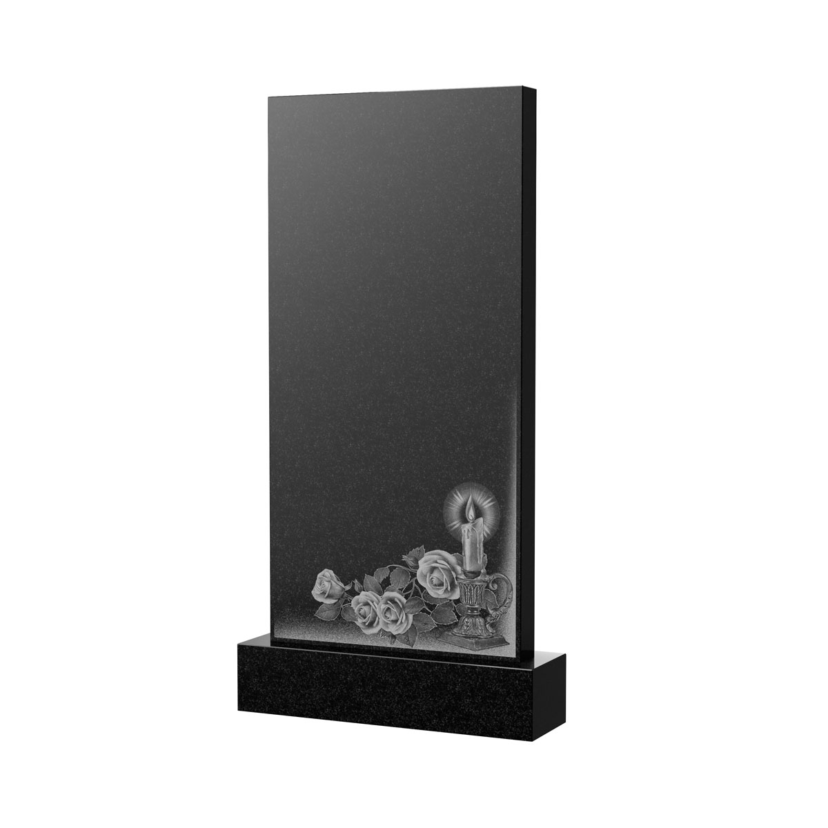 Художественное оформление памятника в&nbsp;Ростове-на-Дону | Художественное оформление на гранитную стелу, рисунок ВХО-050