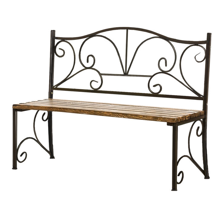 Кованые изделия в&nbsp;Ростове-на-Дону | Кованая скамейка СТ.004