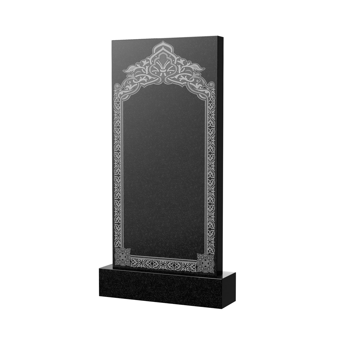 Художественное оформление памятника в&nbsp;Ростове-на-Дону | Художественное оформление на гранитную стелу, рисунок ВХО-044