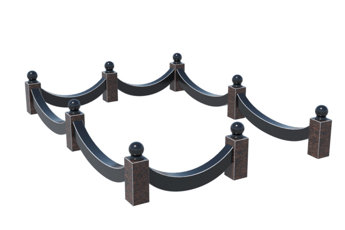 Цоколи на могилу в&nbsp;Ростове-на-Дону | Цоколь на могилу №0026