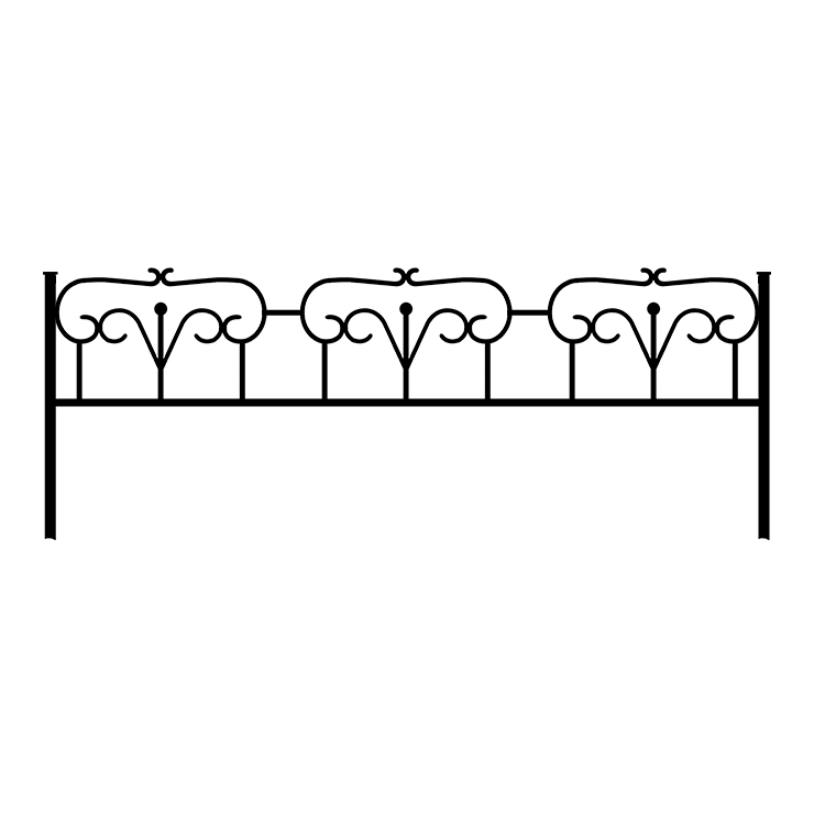 Металлические оградки, столы, скамейки в&nbsp;Ростове-на-Дону | Оградка №2