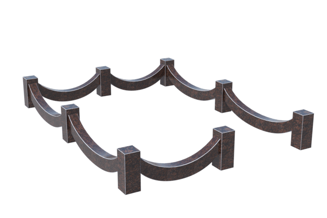 Цоколи на могилу в&nbsp;Ростове-на-Дону | Цоколь на могилу №0025