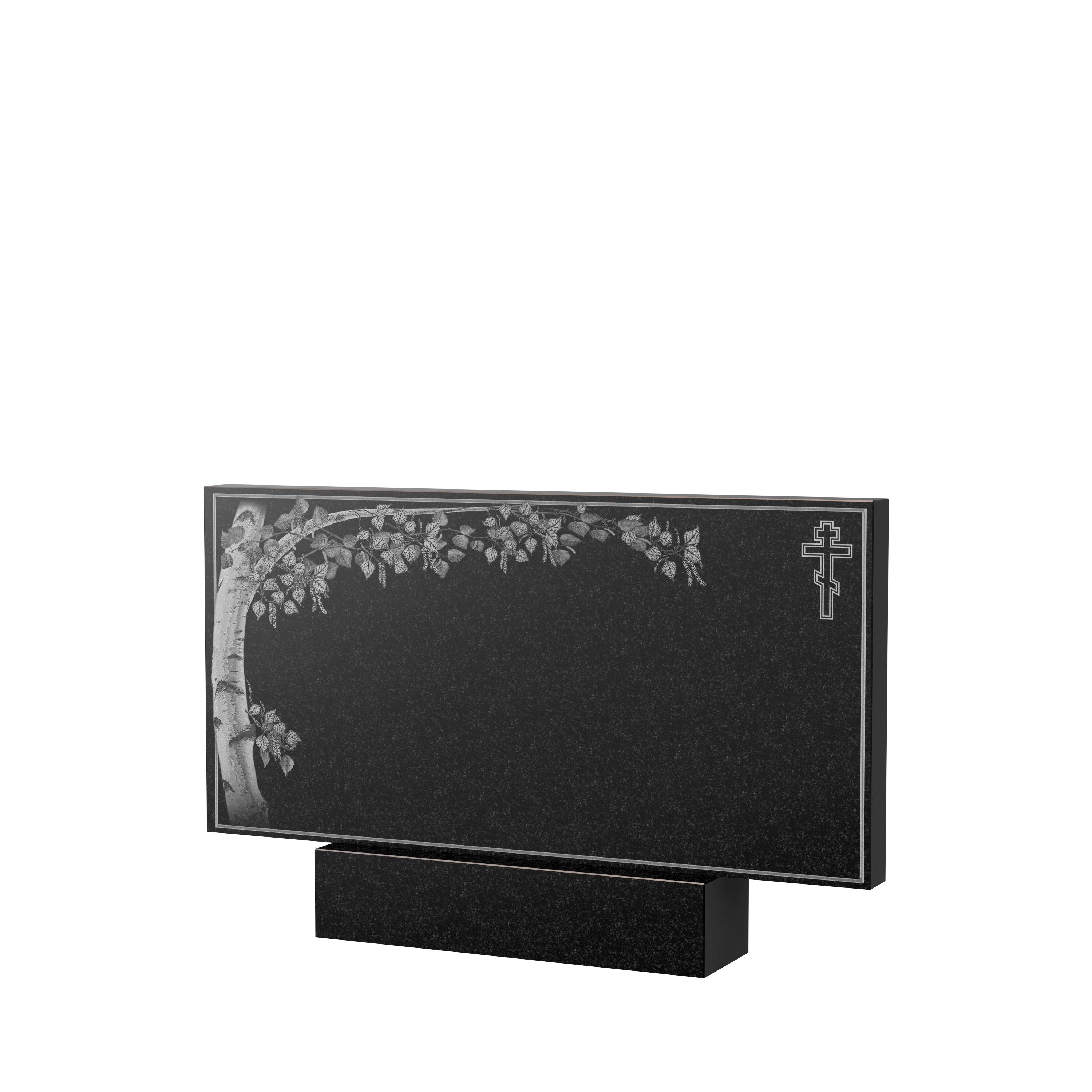 Художественное оформление памятника в&nbsp;Ростове-на-Дону | Художественное оформление на гранитную стелу, рисунок ГХО-005