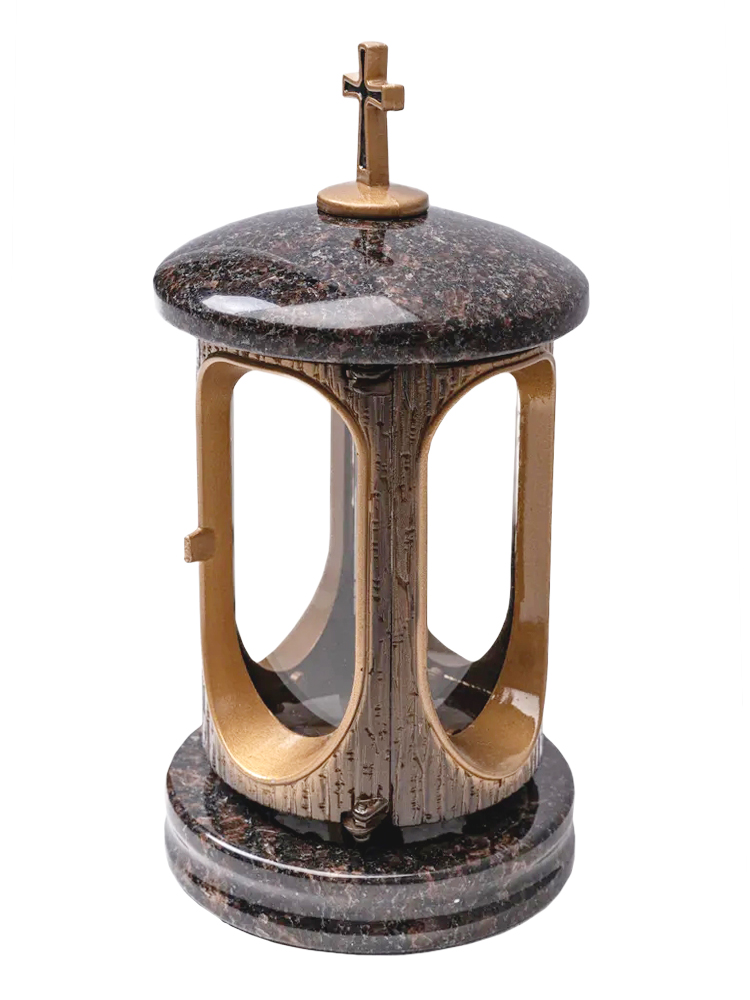 Лампадки из камня на могилу в&nbsp;Ростове-на-Дону | Лампадка из Дымовского гранита