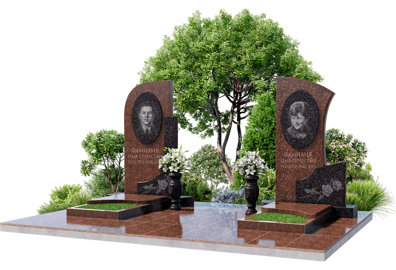 Уход и озеленение мест захоронений в Ростове-на-Дону