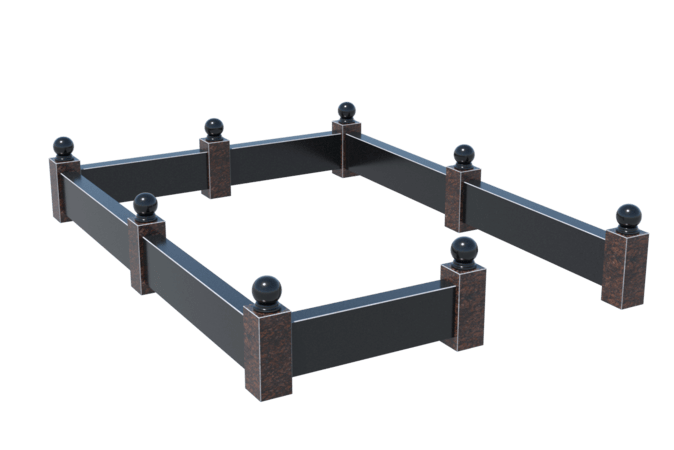 Цоколи на могилу в&nbsp;Ростове-на-Дону | Цоколь на могилу №0035