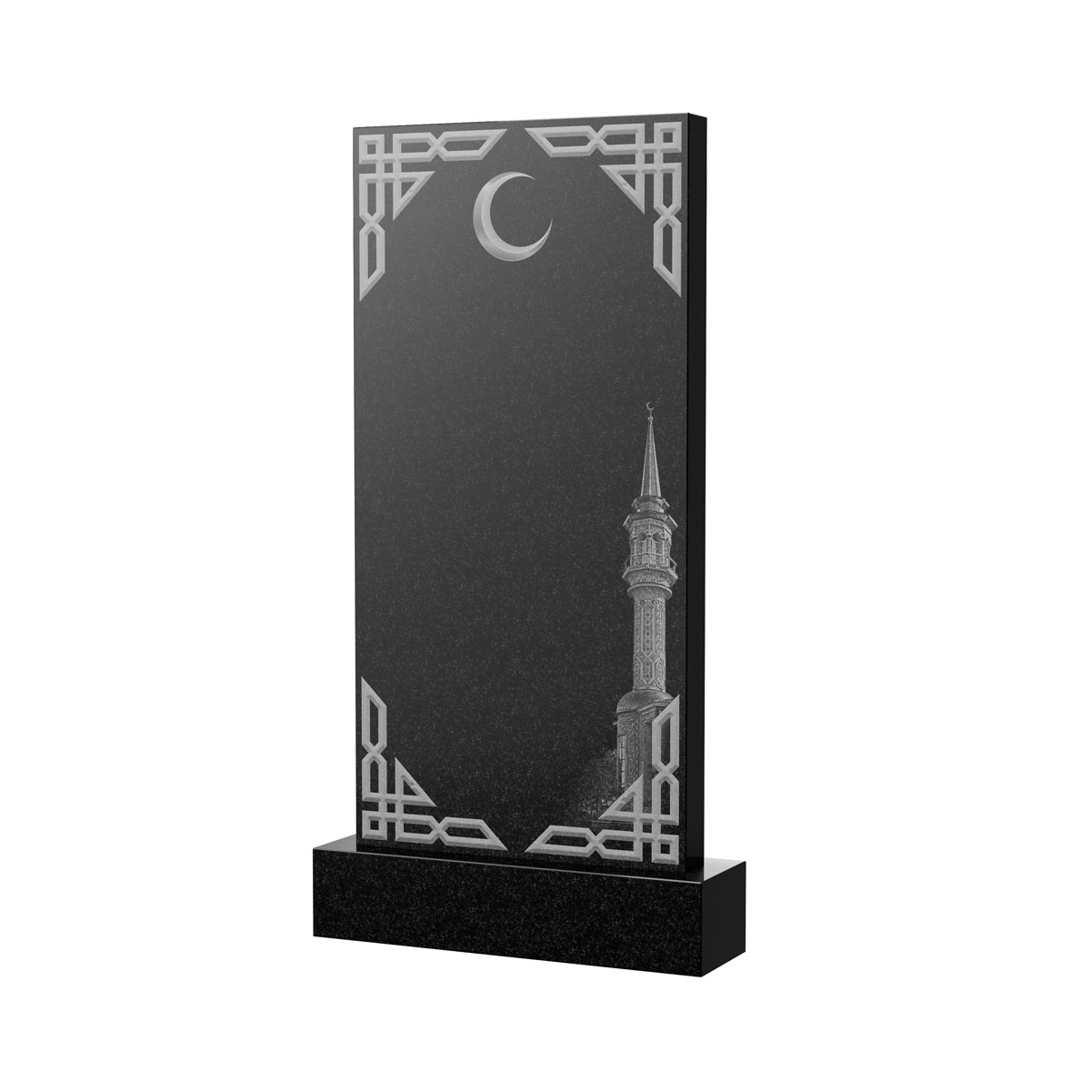 Художественное оформление памятника в&nbsp;Ростове-на-Дону | Художественное оформление на гранитную стелу, рисунок ВХО-040