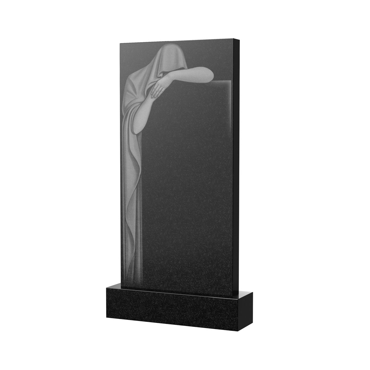 Художественное оформление памятника в&nbsp;Ростове-на-Дону | Художественное оформление на гранитную стелу, рисунок ВХО-036