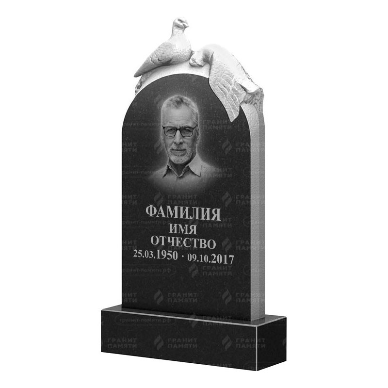Памятники из гранита с птицами в&nbsp;Ростове-на-Дону | Гранитный памятник ФГ-109