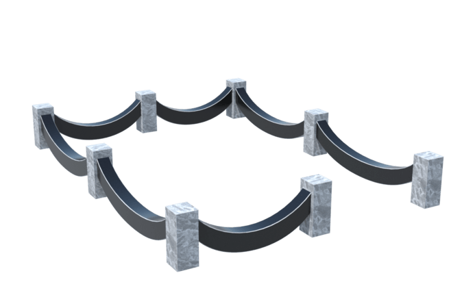 Цоколи на могилу в&nbsp;Ростове-на-Дону | Цоколь на могилу №0023