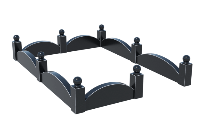 Цоколи на могилу в&nbsp;Ростове-на-Дону | Цоколь на могилу №0002