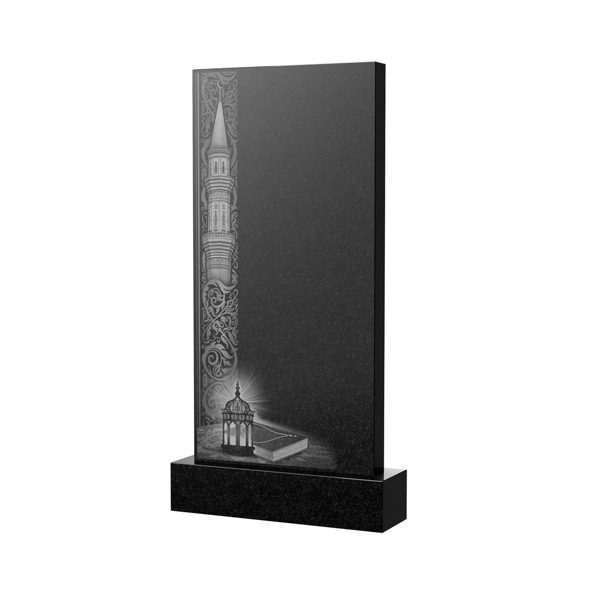 Художественное оформление памятника в&nbsp;Ростове-на-Дону | Художественное оформление на гранитную стелу, рисунок ВХО-038