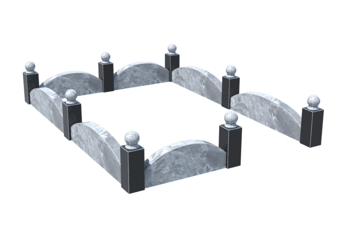 Цоколи на могилу в&nbsp;Ростове-на-Дону | Цоколь на могилу №0003