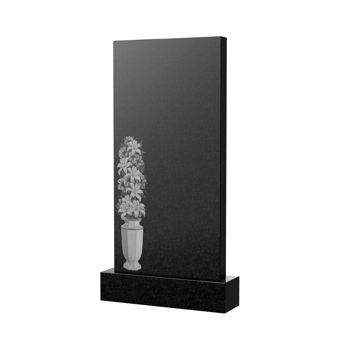 Художественное оформление памятника в&nbsp;Ростове-на-Дону | Художественное оформление на гранитную стелу, рисунок ВХО-057