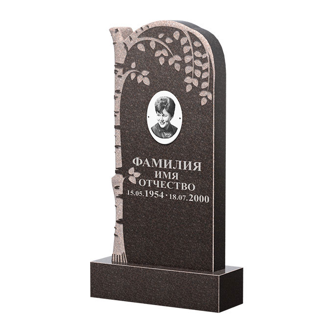 Гранитные памятники в&nbsp;Ростове-на-Дону | Памятник из гранита Карел Brown ФГЦ-091