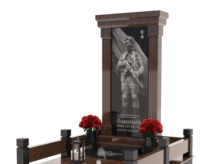 Памятники из гранита военным в&nbsp;Ростове-на-Дону